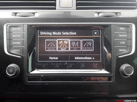 ACC - Adaptive cruise control with front assist, forward collision warning, distance monitoring, city emergency brake and speed limiter. . Vw golf mk7 driving modes
